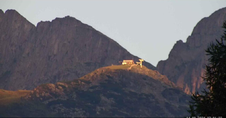 Webcam San Martino di Castrozza - Passo Rolle  - Punta Ces 