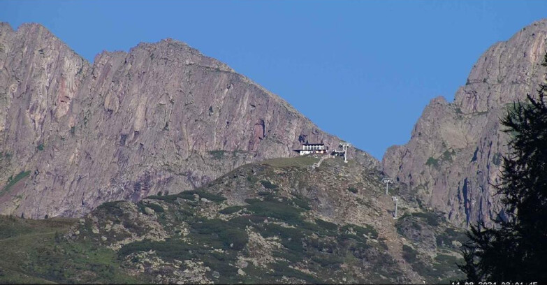 Webcam San Martino di Castrozza - Passo Rolle  - Punta Ces 