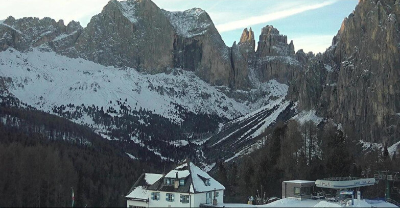 Webcam Vigo di Fassa-Pera-Ciampedìe - Vigo - Torri del Vajolet