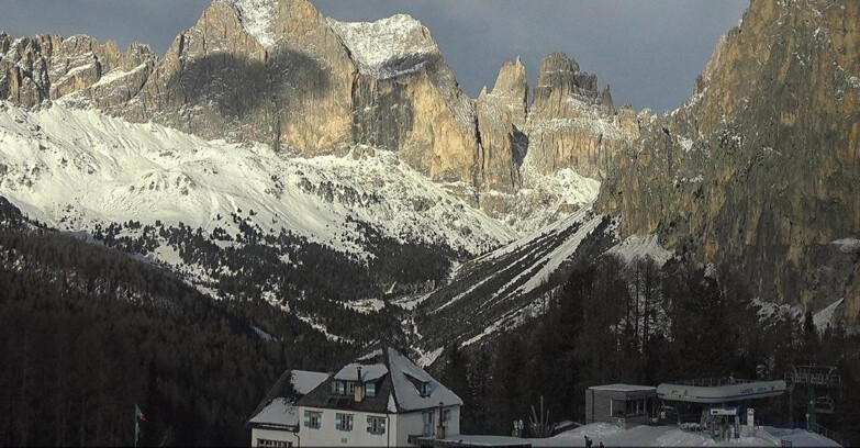 Webcam Vigo di Fassa-Pera-Ciampedìe - Vigo - Torri del Vajolet