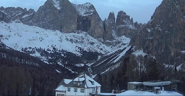 Webcam Vigo di Fassa-Pera-Ciampedìe - Vigo - Torri del Vajolet