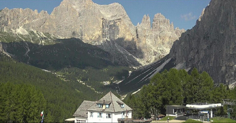 Webcam Vigo di Fassa-Pera-Ciampedie - Vigo - Torri del Vajolet