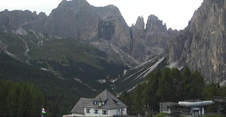 Webcam Vigo di Fassa-Pera-Ciampedie - Vigo - Torri del Vajolet