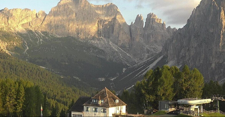 Webcam Vigo di Fassa-Pera-Ciampedie - Vigo - Torri del Vajolet