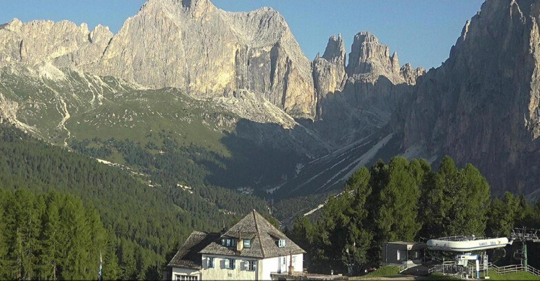 Webcam Vigo di Fassa-Pera-Ciampedie - Vigo - Torri del Vajolet