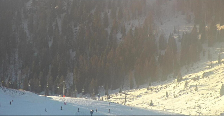 Webcam San Martino di Castrozza - Passo Rolle - Tognola - Pista Scandola