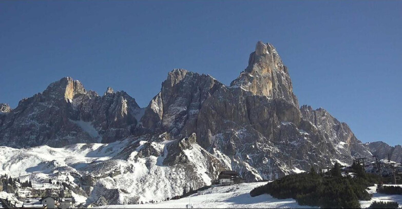 Webcam Сан-Мартино-ди-Кастроцца - Пассо-Ролле - Passo Rolle - Il Cimone