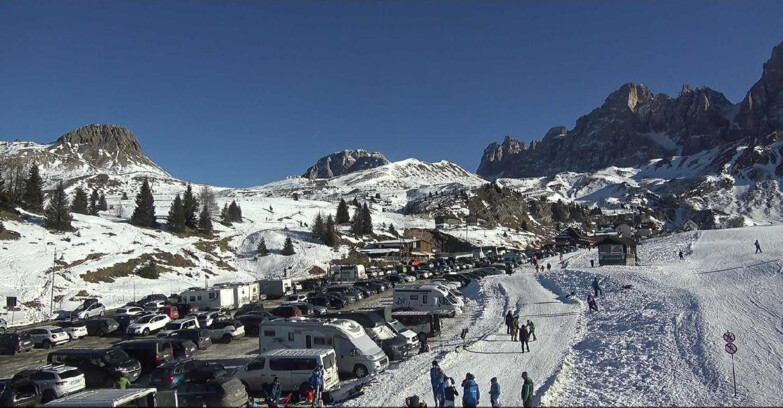 Webcam San Martino di Castrozza - Passo Rolle - Passo Rolle - Castellazzo