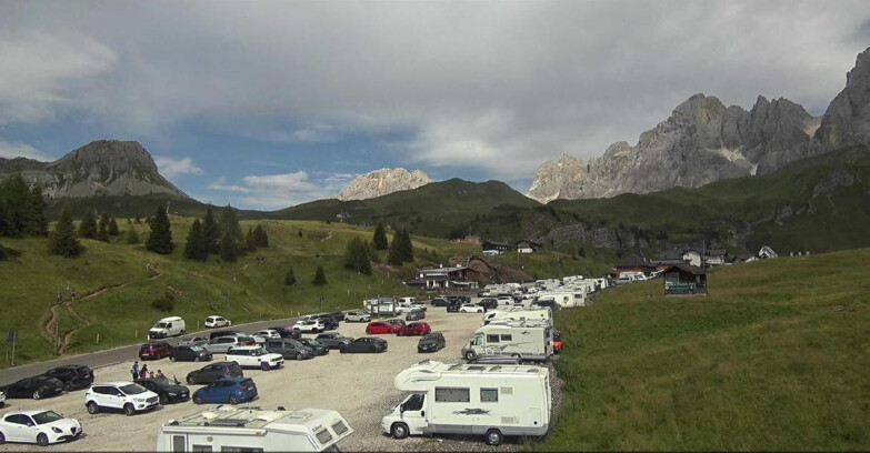 Webcam San Martino di Castrozza - Passo Rolle  - Passo Rolle - Castellazzo