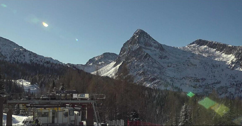 Webcam San Martino di Castrozza - Passo Rolle  - Passo Rolle - Colbricon