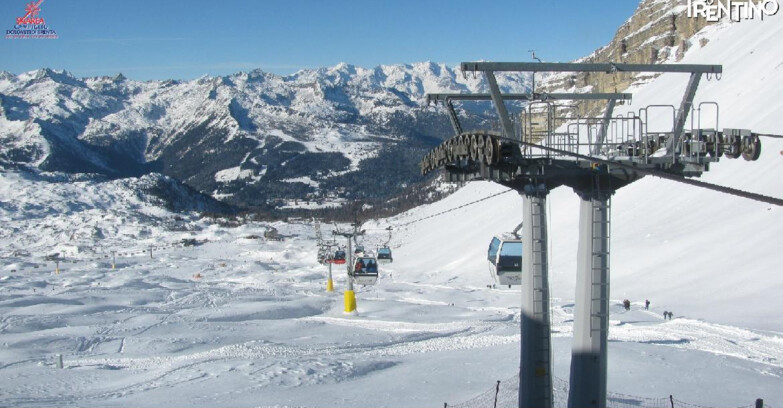 Webcam Madonna di Campiglio - Vista dal Grostè