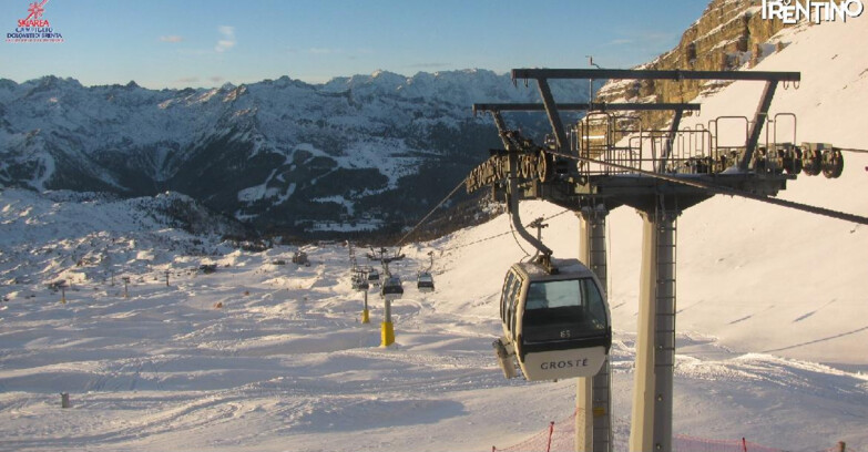 Webcam Madonna di Campiglio - Vista dal Grostè