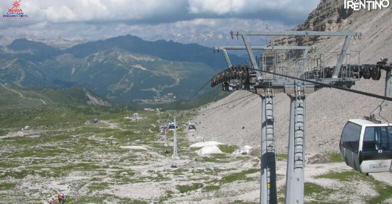 Webcam Madonna di Campiglio - From Grostè 