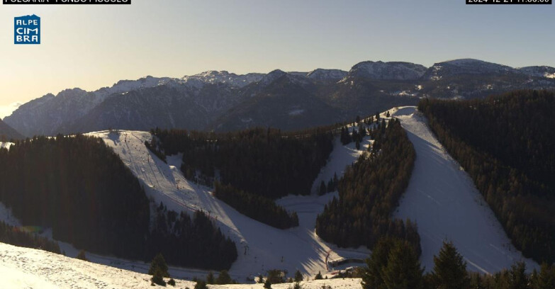 Webcam Skiarea Folgaria-Fiorentini - Folgaria Fondo Piccolo 