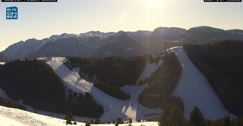 Webcam Skiarea Folgaria-Fiorentini - Folgaria Fondo Piccolo 