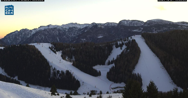 Webcam Skiarea Folgaria-Fiorentini - Folgaria Fondo Piccolo 